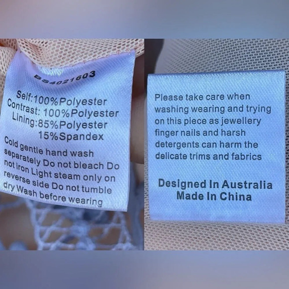 Elliatt Bella Floral Lace Midi Dress size small - Picture 13 of 15